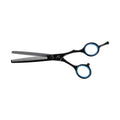 NG NEW GENERATION NG706 BLACK COBALT FORBICI PROFESSIONALI - "MICRODENTATA 34 DENTI SIZE 6,0''