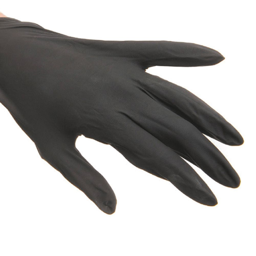 CARISMA GUANTI IN NITRILE MONOUSO NERI S/M/L - CONF. 100 PZ