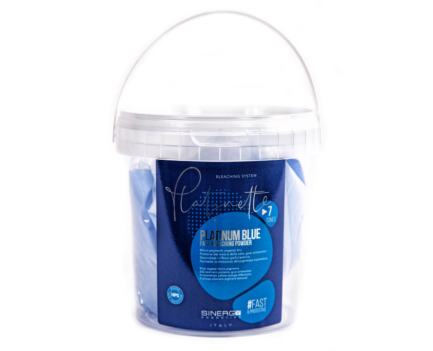 SINERGY COSMETICS Y PLATYNETTE - Delux bleaching powder blue 500g