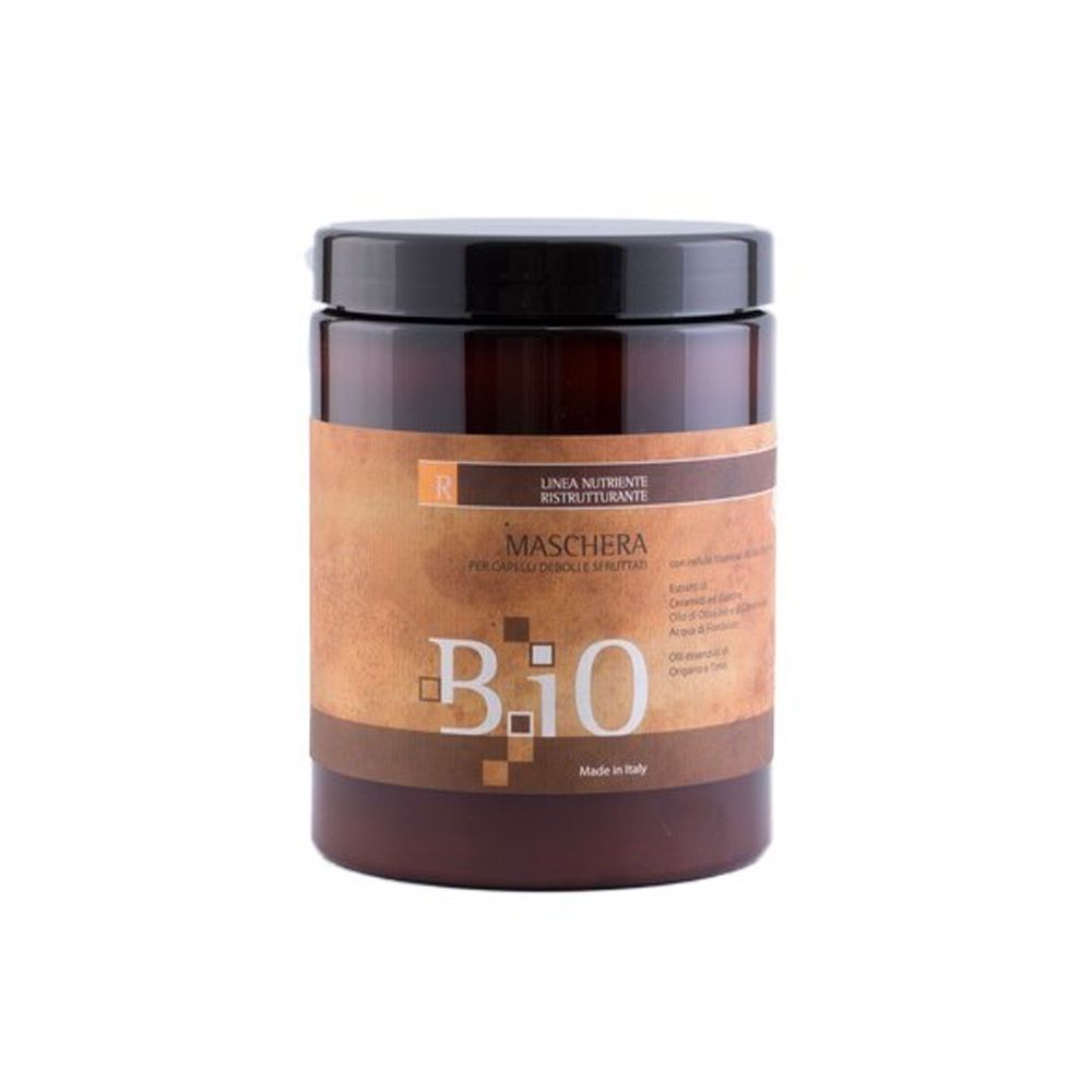 B.IO Maschera R - Nutriente e Ristrutturante per Capelli Deboli e Sfruttati