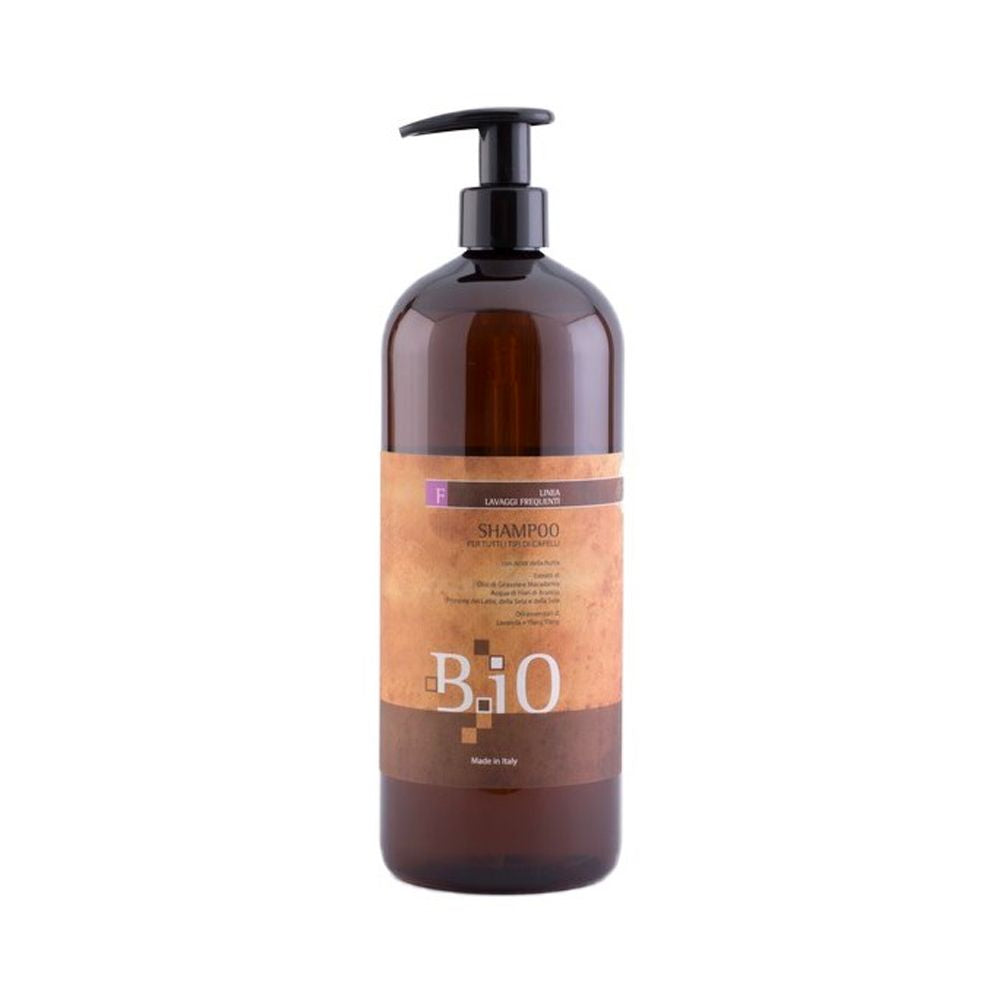 B.IO Shampoo F - Lavaggi Frequenti per tutti i Tipi di Capelli