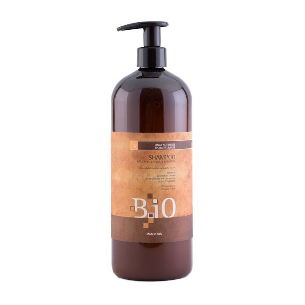 B.IO Shampoo R - Nutriente e Ristrutturante per Capelli Deboli e Sfruttati