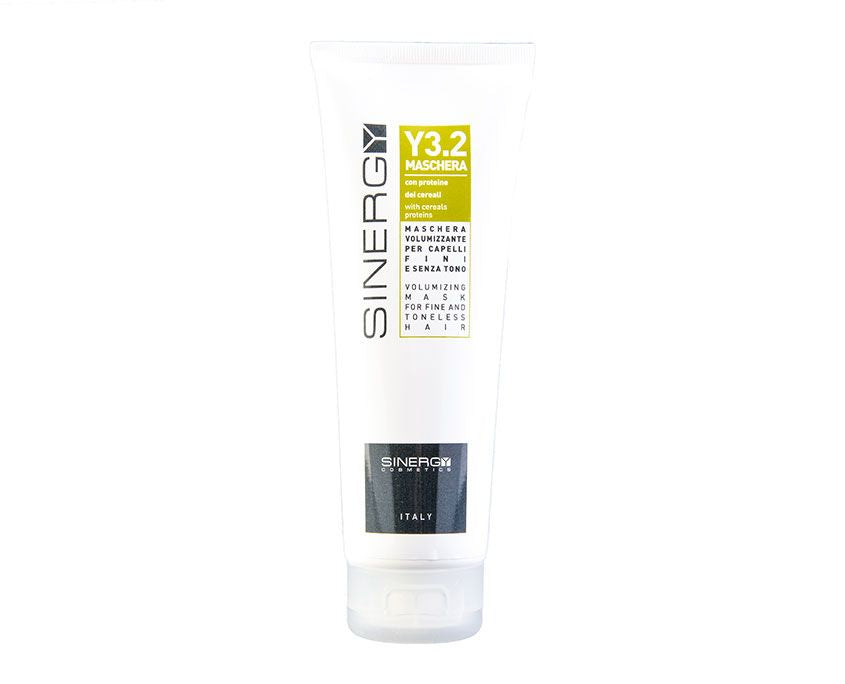 SINERGY COSMETICS Y3.2 MASCHERA VOLUMIZZANTE - Capelli fini e senza tono