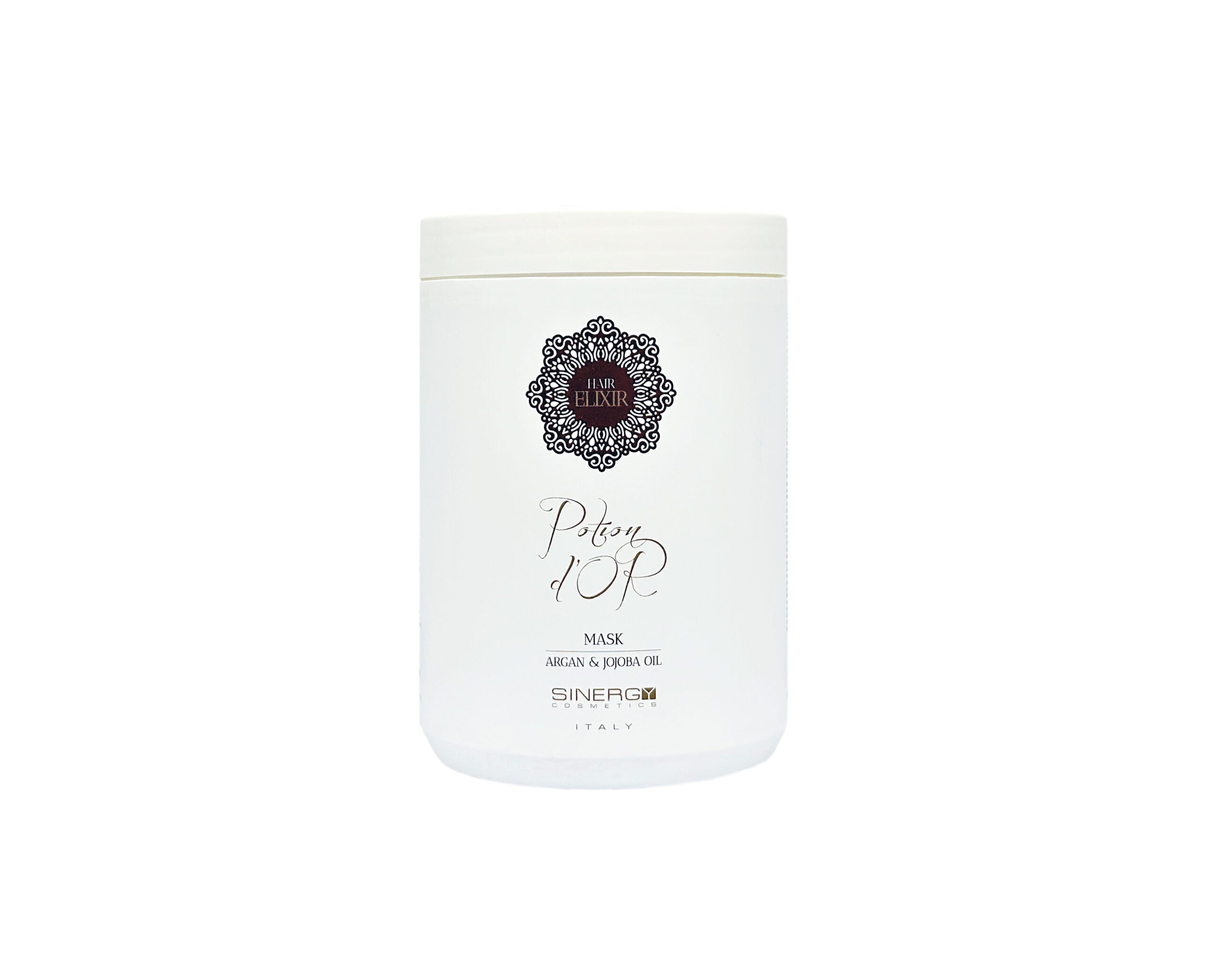 SINERGY COSMETICS POTION D'OR - Maschera con olio di argan e jojoba