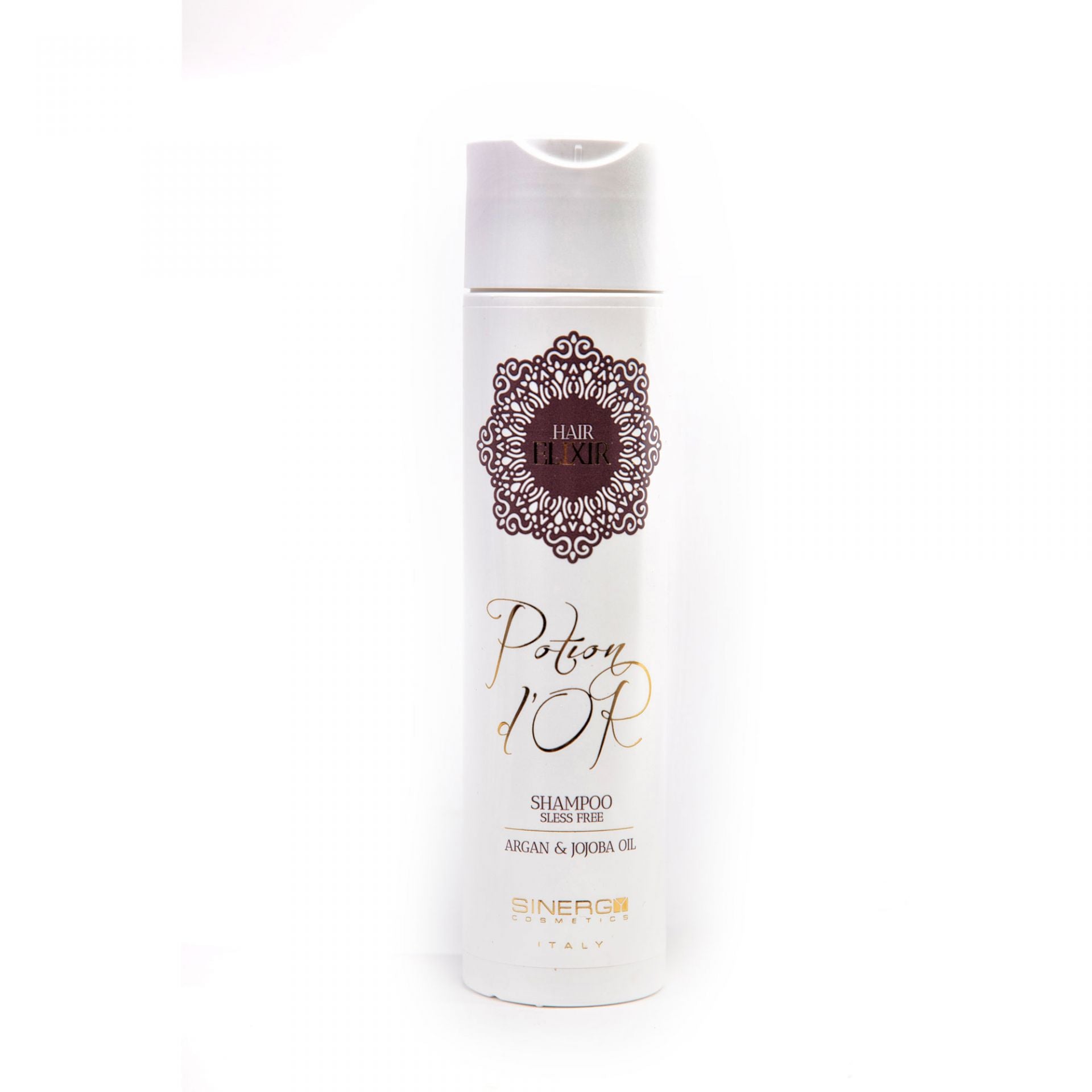 Sinergy Cosmetics Potion D'OR - Shampoo con olio di argan e jojoba