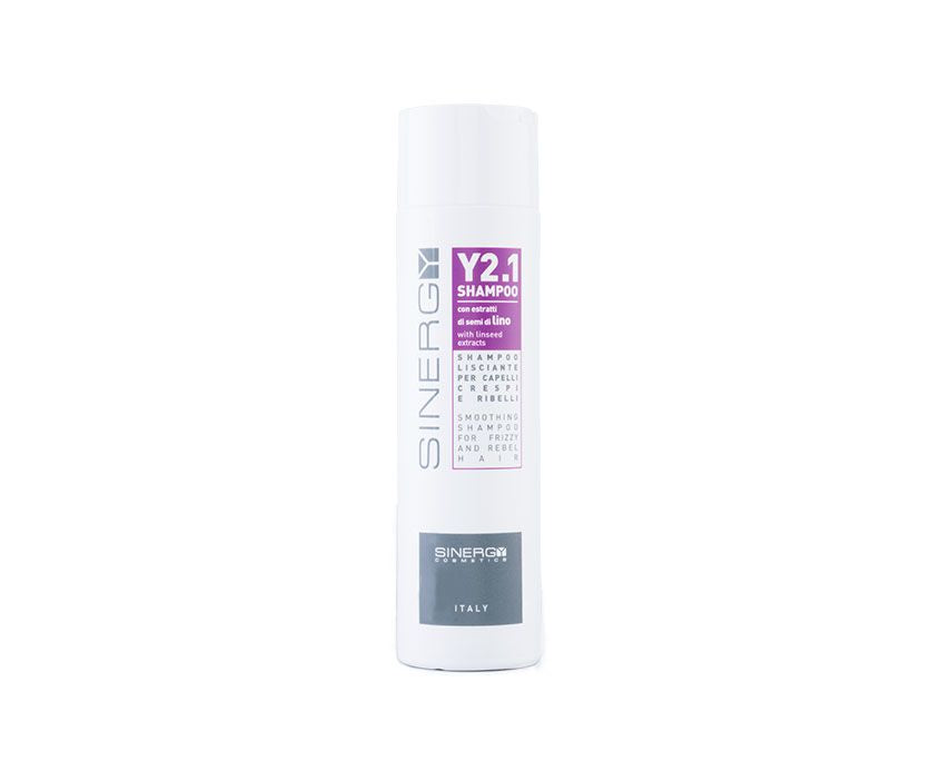 SINERGY COSMETICS Y2.1 SHAMPOO LISCIANTE - Capelli crespi e ribelli