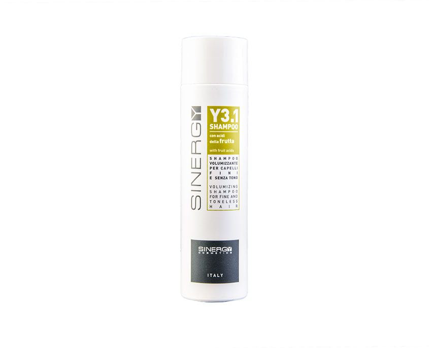 SINERGY COSMETICS Y3.1 SHAMPOO VOLUMIZZANTE - Capelli fini e senza tono