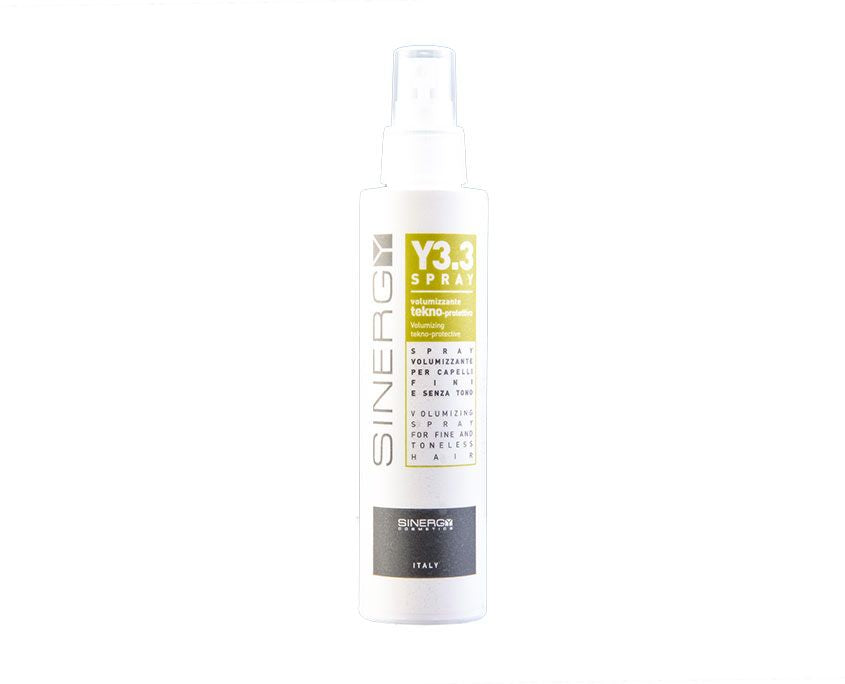 SINERGY COSMETICS Y3.3 SPRAY VOLUMIZZANTE - Capelli fini senza tono - 150 ml